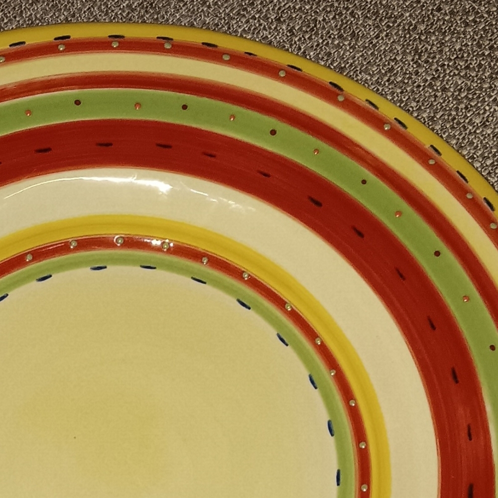 - HOLLAND STRIPE TABLETOPS LIFESTYLE REPLACEMENT PLATE - Picture 4 of 4